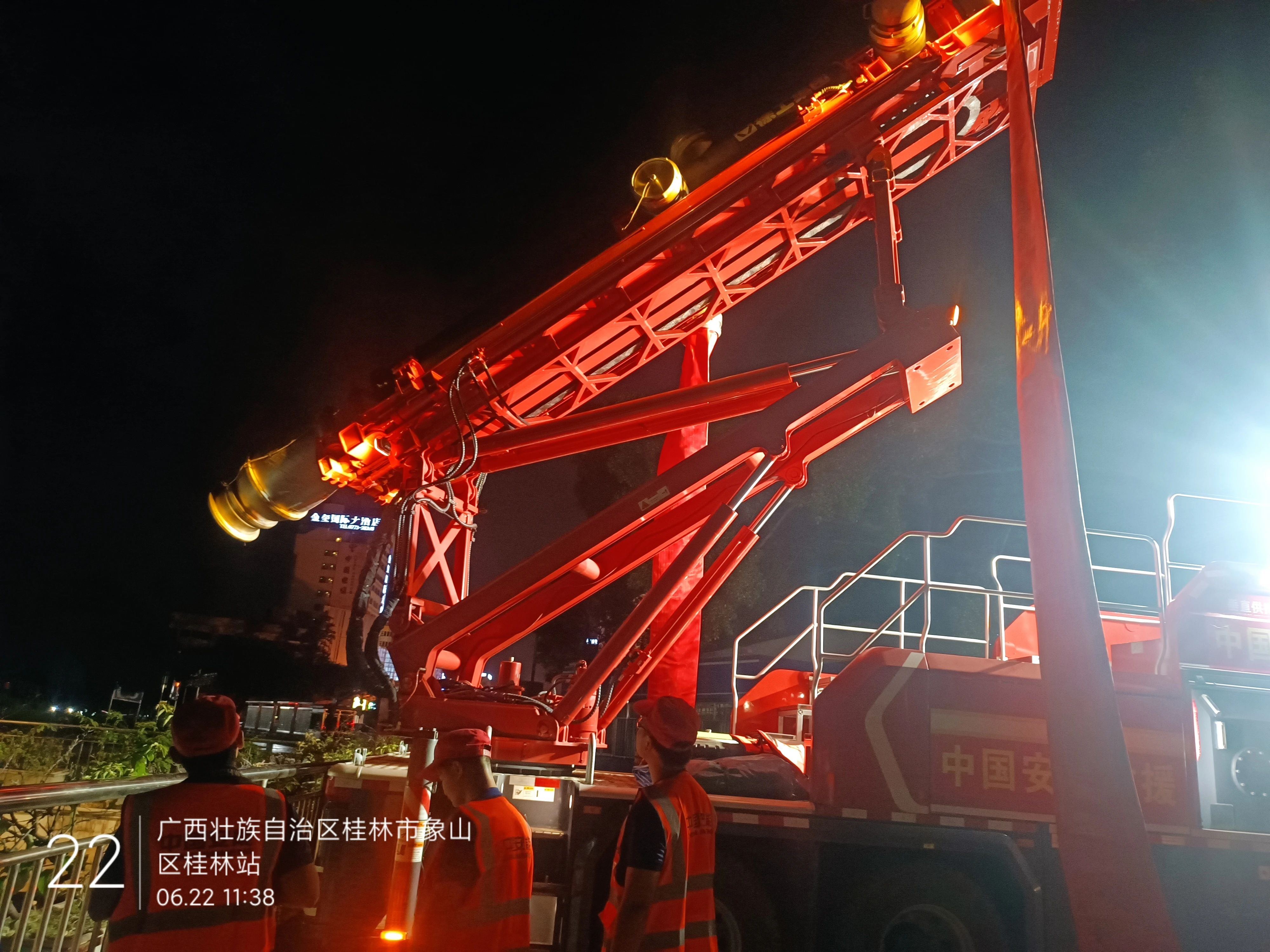 桂林洪水！徐工多臺排澇應急裝備全力迎戰!