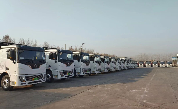 首批交付！徐工純電動(dòng)牽引車(chē)開(kāi)進(jìn)山東聊城